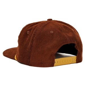 Gorra de 5 Paneles con Cierre a Presión, Estilo Desestructurado, Personalizada con Cordón y Parche Bordado - Product Image 3