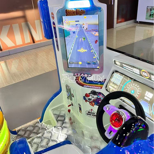 Оптовая продажа: Игровой автомат для детей «Автобус» с монетоприемником, 2 игрока, HD LED сенсорный экран, 10 игр, для помещений - Product Image 5