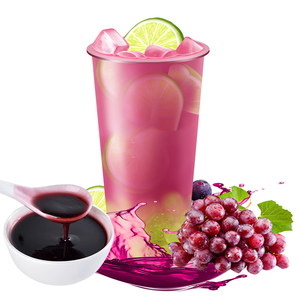 Jugo de Uva Halal para Concentrado de Jugo de Frutas y Producción de Té de Burbujas, Jarabe de Frutas de Alta Concentración, Estable en el Estante, para Mezclar - Product Image 3