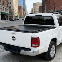 Couverture de benne électrique rétractable sur mesure pour pick-up Amarok & Ranger, en alliage d'aluminium, étanche