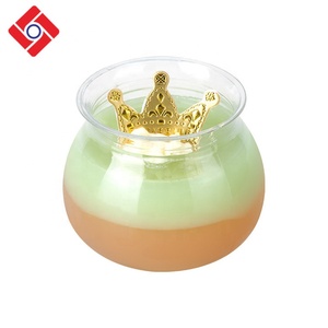 ภาชนะใส่ขนมพุดดิ้งเยลลี่ทำจากพลาสติกขนาดเล็กทรงกลมแบบใช้แล้วทิ้ง - Product Image 1