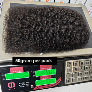 Letsfly Promoción de $20, Cabello Humano Virgen 12A para Trenzas, Afro Rizado, 100% Cabello Humano, 10-18 Pulgadas, 50 Gramos por Paquete para Mujeres Negras - Product Image 5