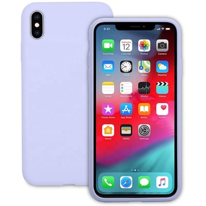 Étui de protection antichoc en silicone souple liquide avec logo de couleur personnalisé pour <span class=keywords><strong>iPhone</strong></span> 14 <span class=keywords><strong>11</strong></span> 12 13 Pro Max étuis de téléphone portable - Product Image 1