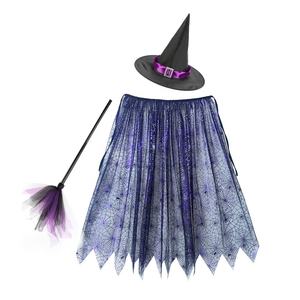 Conjunto de Disfraz de Araña para Halloween, Falda de Araña con Diadema, Falda Tutú para Niñas, Disfraz de Cosplay para Fiesta de Halloween - Product Image 2