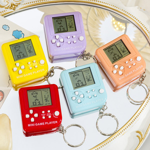 Console <span class=keywords><strong>di</strong></span> <span class=keywords><strong>Gioco</strong></span> Portatile in Plastica, Mini <span class=keywords><strong>Gioco</strong></span> Elettronico Creativo a Portachiavi, Giocattolo Nostalgico Antistress per Età 7-14, Unisex - Product Image 1