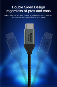 USB Loại C 3.2 Gen 2x2 màn hình hiển thị video cáp 4k 20gbps truyền dữ liệu & 100W PD phí cho Iphone 15 MACBOOK iPad Pro - Product Image 4