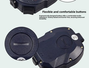 Chronomètre numérique PC2810 à 10 canaux, <span class=keywords><strong>chronographe</strong></span> sportif double rangée pour l'entraînement de course sur piste et de cyclisme - Product Image 3