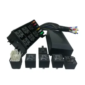 Durable Car Control Box Includes Fuse and Relay for Auto Modification