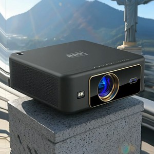 Mini Proyector Portátil Android Google 1080p 4K LCD, Cine en Casa, Videoproyector, Smart TV, Resistente al Polvo, 1380 ANSI Reales U002 - Product Image 1