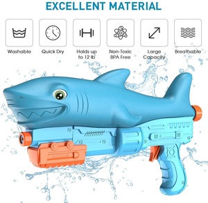 Requin tir pistolet à eau jouet pour enfants 800CC pompe à eau Blaster été plaisir <span class=keywords><strong>en</strong></span> plein <span class=keywords><strong>air</strong></span> parfait pour les jeux de bataille <span class=keywords><strong>en</strong></span> gros disponible - Product Image 4