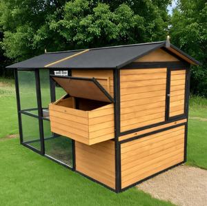 Nuove Gabbie per Galline Ovaiole 2025, Pollai Extra Large per Allevamento all'Aperto, Casette in Legno per Galline - Product Image 3