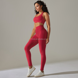 Seamless Activewear <b>Sport</b> Suit Fitness Yoga <b>Bra</b> High Waist Yoga Leggings Set Woman Yoga Set - Workout Clothing Gym Fitness Sets - Product Image 2