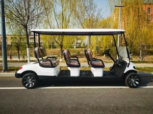 Carrito de Golf de 6 Plazas de Largo Alcance con Autonomía de 50-70 km y Velocidad Máxima de 30-50 km/h, Precio Bajo de Fábrica, Alta Calidad, Eléctrico - Product Image 3