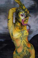 Halloween lézard Cosplay Costumes Animal Performance body femmes Halloween terreur Festival vêtements danse combinaison scène porter