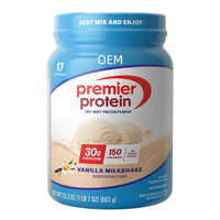 Batido de Vainilla con Proteína Premier, 30g de Proteína, Sin Azúcar Añadido, 17 Porciones