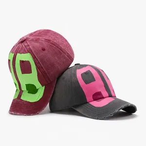 사용자 정의 디자인 인쇄 조정 가능한 원래 면 골프 아빠 모자 건설되지 않은 일반 야구 모자