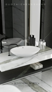 Panda bianco naturale rivestimento della parete di pietra Bentch top cucina piastrelle <span class=keywords><strong>piano</strong></span> superiore mobili <span class=keywords><strong>tavolo</strong></span> di <span class=keywords><strong>marmo</strong></span> personalizzato - Product Image 5