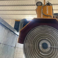 Mesin Pemotong Blok Batu Multi Blade dengan Operasi Otomatis untuk Pengolahan Blok/Slab Marmer, Granit, dan Kuarsa