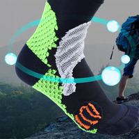 Chaussettes de course de haute qualité pour hommes et femmes Compression élastique Football chaussettes longues unisexe haut Tube Sport chaussettes de Compression