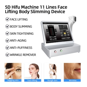 Máquina HIFU 5D de Última Tecnología, 11 Líneas, para Lifting Facial y Adelgazamiento Corporal, Cepillo Facial Sónico Ultrasónico de Escritorio, OEM/ODM/Logo - Product Image 5