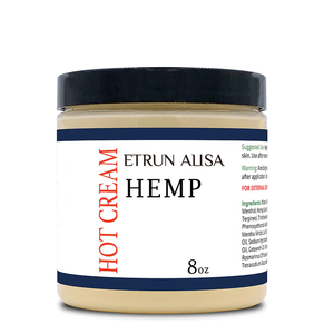 Crème corporelle Etrun Private Label <span class=keywords><strong>pour</strong></span> soulager les douleurs musculaires, <span class=keywords><strong>le</strong></span> massage chaud et la transpiration, à base de chanvre, <span class=keywords><strong>pour</strong></span> soulager la douleur et <span class=keywords><strong>le</strong></span> stress - Product Image 1