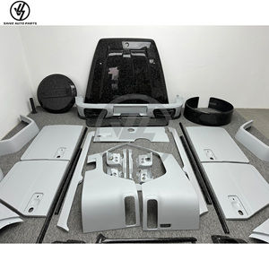 Kit carrosserie complet en fibre de carbone forgée à sec style Mansori pour G-Class W464 G63 AMG G500 (pare-chocs, capot, spoiler) - Product Image 2