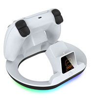 Base de Carga Doble Suspendida YZC-523 para Controles PS5 Elite con RGB