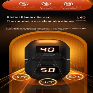 Calentador de Manos Digital Magnético Inteligente de Doble Uso, Calentamiento Rápido, 2 Unidades, 6000 mAh Recargable, para Hogar y Auto, Plástico, Superventas - Product Image 4