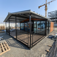 Casa Contenedor Expandible de 40 pies, Hoteles, Oficinas, Tiendas, Apartamentos, Casa Prefabricada Modular, Casa Contenedor Plegable