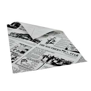 Papel de Embalaje para Alimentos al por Mayor, Desechable, Antigrasa, para Hamburguesas, Sándwiches y Pan - Product Image 4