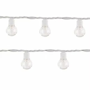 Mini IP44 Plastic Warm White AC LED Fairy <b>Lights</b> 48ft Decor Lamps for Home Patio Wedding - Product Image 1