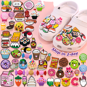 Nouveauté : Accessoires en PVC personnalisés pour chaussures, Breloques en PVC pour sabots, Breloques de chaussures en gros, design personnalisé, mignonnes et tendance - Product Image 1