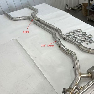 COC Valved Exhaust Pipe for BMW X5M/X6M F95/F96 4.4T Stainless Steel Exhaust Pipes Valvetronic Catback Muffler - Product Image 6