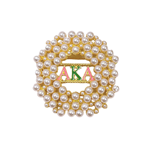 델타 여학생 포티튜드 뉴 제타 도매 사용자 정의 안전 애니메이션 옷깃 금속 에나멜 브로치 트렌드 핀 배지 - Product Image 3