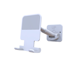 ที่วางโทรศัพท์ติดผนังแบบยืดหดได้สำหรับห้องน้ำ วัสดุ PP - Product Image 1