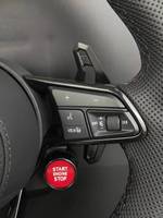 Volant de voiture sport personnalisé, cuir perforé, avec levier de vitesses personnalisé pour VW Golf Passat Arteon Caddy