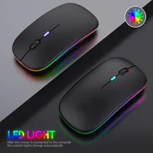 2024 Best selling high precision dual mode 2.4G backlight computer rechargeable bluetooth wireless gaming mouse