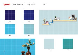 Mosaïque en porcelaine de haute qualité pour la rénovation des murs et des sols, antidérapante, design durable, application intérieure et extérieure - Product Image 4