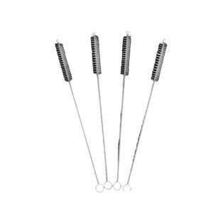 Brosses de nettoyage DIY en acier inoxydable avec nettoyeurs de pailles en nylon, outils de nettoyage de tuyaux à boisson personnalisables OEM - Product Image 3