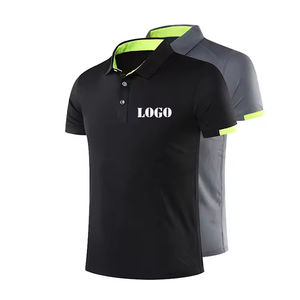 Polo en polyester 100% de haute qualité pour hommes personnalisés Chemise de fitness anti-rides avec nouveau design d'impression brodée - Product Image 2