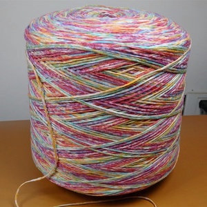 Bán Buôn Vòng <span class=keywords><strong>Polyester</strong></span> 100% Nhuộm Không Gian Lạ Mắt Sợi <span class=keywords><strong>Polyester</strong></span> Kéo Sợi Nhiều Màu Để Đan - Product Image 3