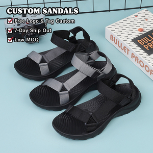 Sandales de randonnée pour hommes OLICOM, sandales de sport avec sangle réglable, sandales de plage légères pour la pêche, les voyages, la randonnée, le <span class=keywords><strong>camping</strong></span> - Product Image 1