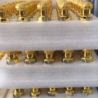 Bouteille d'huile de parfum en cristal de luxe vide bouteille d'huile essentielle décorative pour voyage 3ml 6ml 12ml compte-gouttes en verre cosmétique