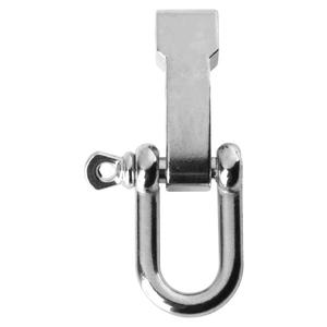 Émerillon en D en acier inoxydable Eda 5 mm, crochet de survie réglable pour équipement de corde - Product Image 5