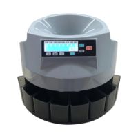 Trieuse et compteur de pièces automatique Grand compteur de pièces LCD industriel prend en charge toutes les dénominations de pièces américaines
