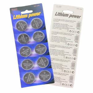 3,0 V <span class=keywords><strong>2450</strong></span> BR2450 CR2450 <span class=keywords><strong>3V</strong></span> batería de litio para la luz LED - Product Image 4