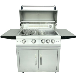Thương mại hiện đại sang trọng thép không gỉ gas BBQ nướng cao cấp Nhà Bếp Nấu ăn thiết bị kết hợp nướng thịt nướng kim loại - Product Image 4