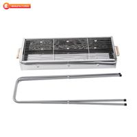 Grilles de BBQ de gril de BBQ de gril de table électrique de conception commerciale de gril de fer pour le camping extérieur