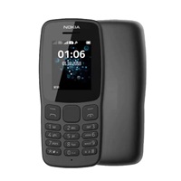 HP Lansia N106 Super Tahan Lama, Tombol Besar, Harga Murah, Dual SIM, Dilengkapi Logo