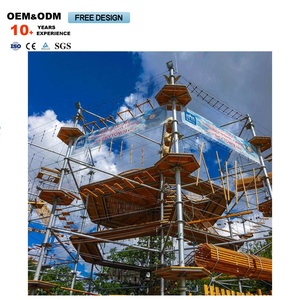 <span class=keywords><strong>Parc</strong></span> de développement de guerrier en bois <span class=keywords><strong>hexagonal</strong></span> extérieur équipement de terrain de jeu d'exercice physique de grande hauteur pour enfants personnalisé - Product Image 4